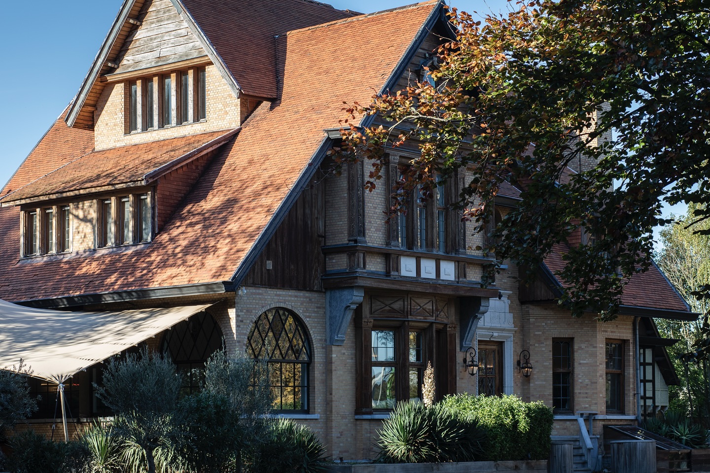 De villa van Les Jardins